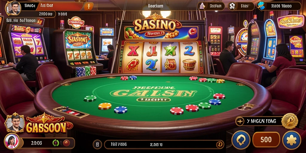 Tampilan antarmuka game yang menarik dan user-friendly.