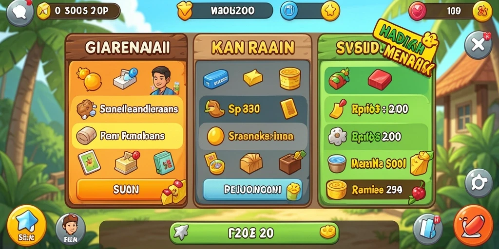 Tampilan antarmuka yang bersih dan mudah digunakan.