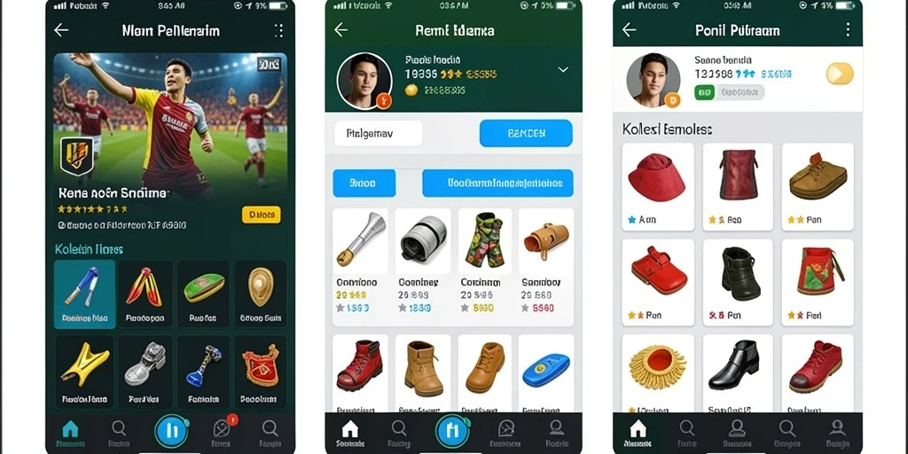 Screenshot menunjukkan karakter utama yang siap untuk beraksi.