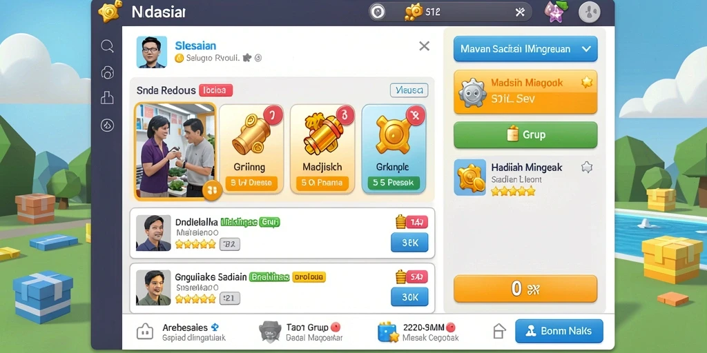 Tampilan antarmuka yang intuitif dan mudah digunakan.