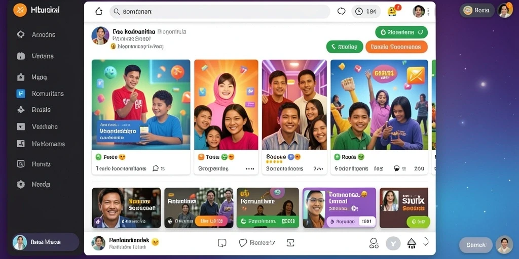 Tampilan antarmuka yang user-friendly dan intuitif.