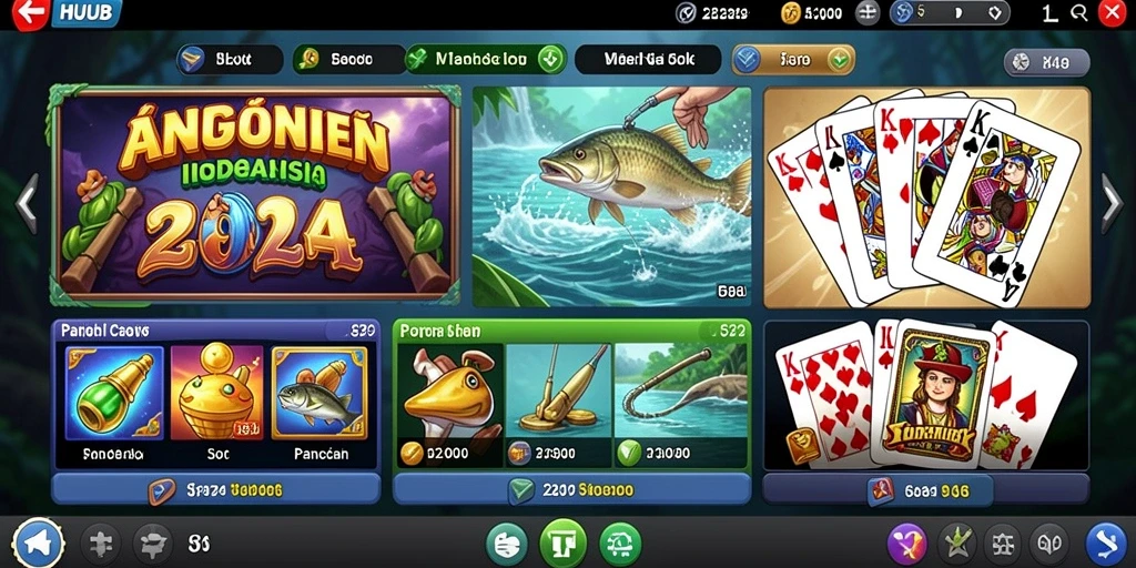 Tangkapan layar memperlihatkan karakter unik dalam game.